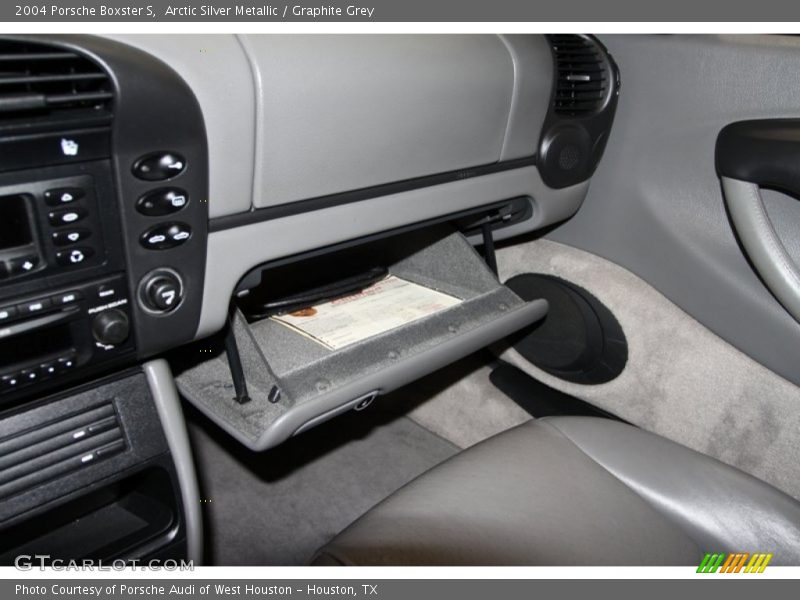 Arctic Silver Metallic / Graphite Grey 2004 Porsche Boxster S