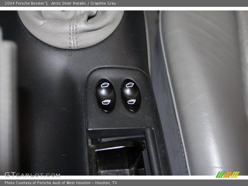 Arctic Silver Metallic / Graphite Grey 2004 Porsche Boxster S