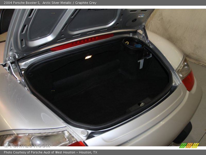 Arctic Silver Metallic / Graphite Grey 2004 Porsche Boxster S
