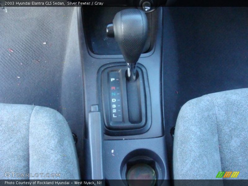 Silver Pewter / Gray 2003 Hyundai Elantra GLS Sedan