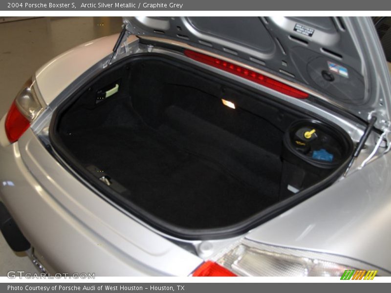 Arctic Silver Metallic / Graphite Grey 2004 Porsche Boxster S