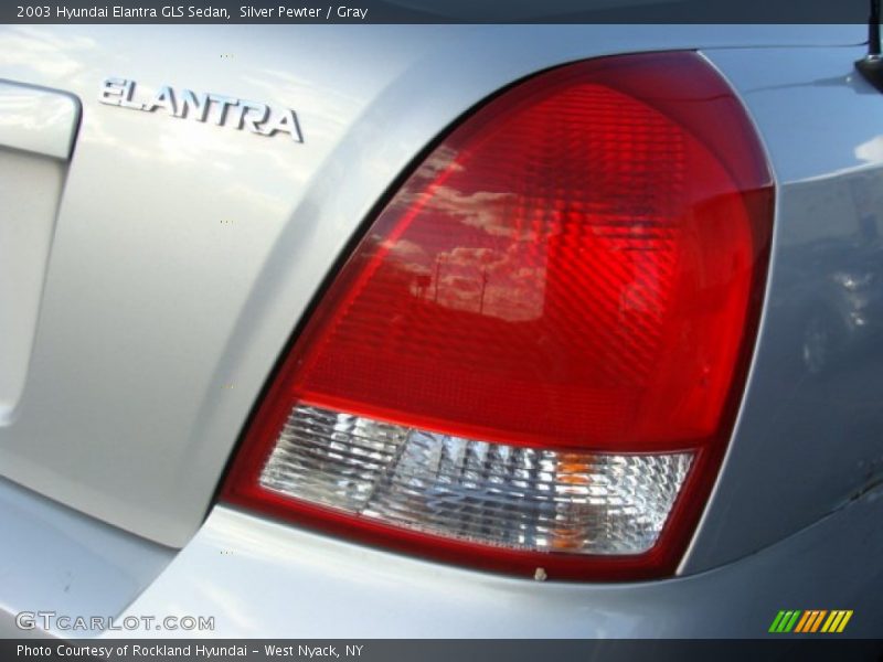 Silver Pewter / Gray 2003 Hyundai Elantra GLS Sedan