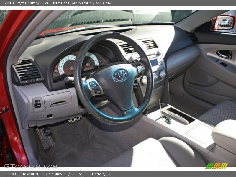 Barcelona Red Metallic / Ash Gray 2010 Toyota Camry SE V6