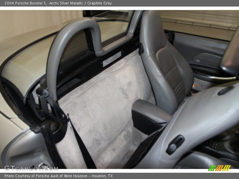 Arctic Silver Metallic / Graphite Grey 2004 Porsche Boxster S