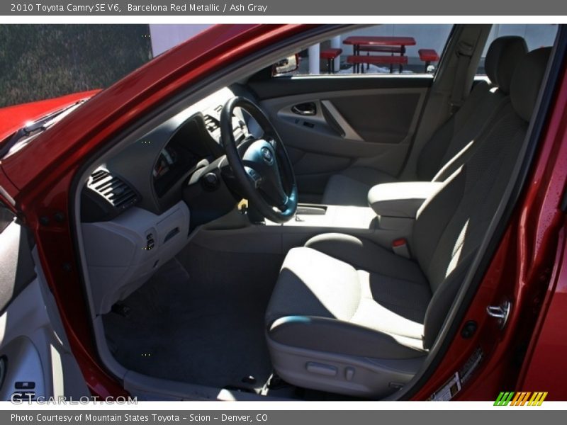 Barcelona Red Metallic / Ash Gray 2010 Toyota Camry SE V6