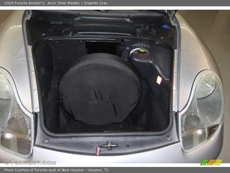 Arctic Silver Metallic / Graphite Grey 2004 Porsche Boxster S