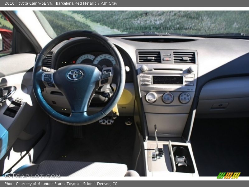 Barcelona Red Metallic / Ash Gray 2010 Toyota Camry SE V6