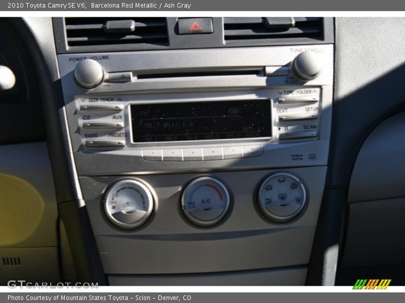 Barcelona Red Metallic / Ash Gray 2010 Toyota Camry SE V6
