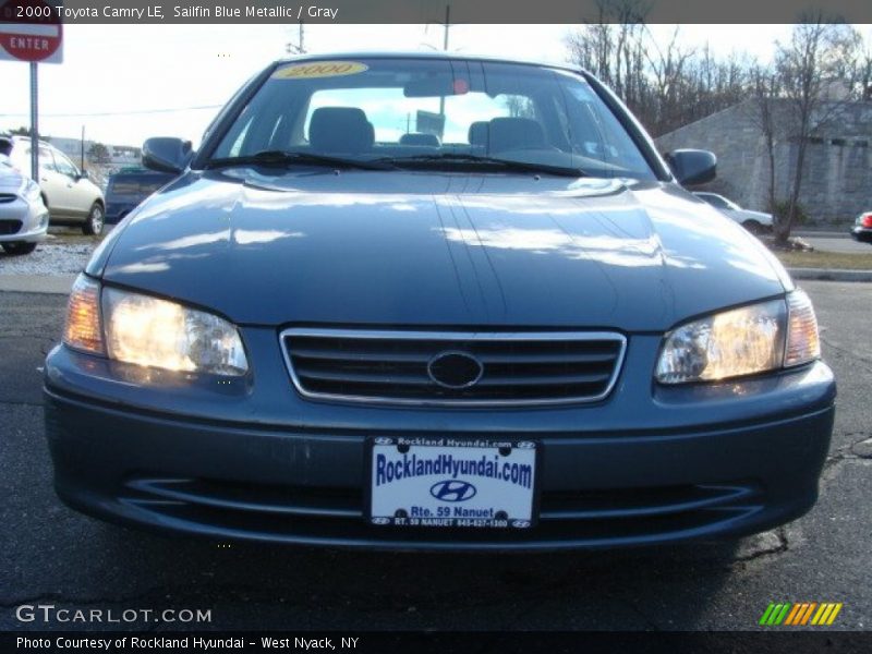 Sailfin Blue Metallic / Gray 2000 Toyota Camry LE