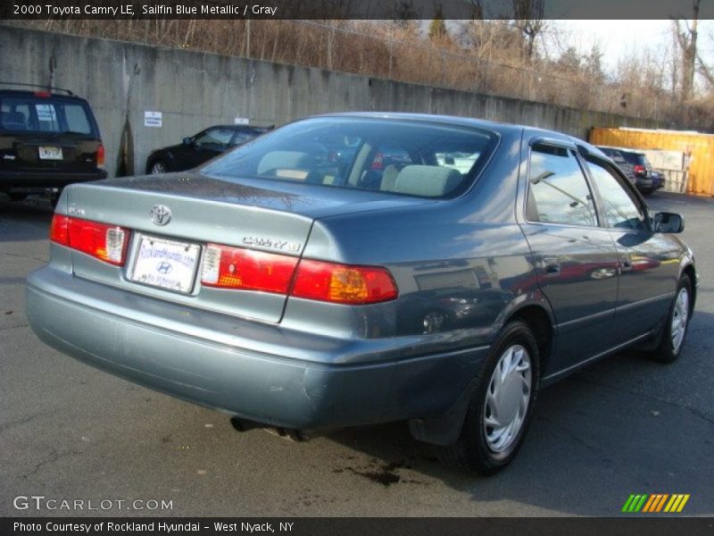 Sailfin Blue Metallic / Gray 2000 Toyota Camry LE
