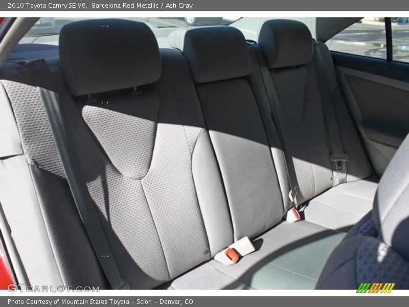 Barcelona Red Metallic / Ash Gray 2010 Toyota Camry SE V6