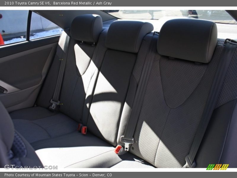 Barcelona Red Metallic / Ash Gray 2010 Toyota Camry SE V6