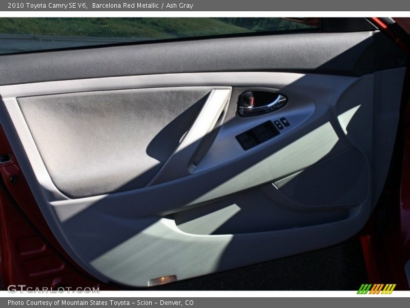 Barcelona Red Metallic / Ash Gray 2010 Toyota Camry SE V6
