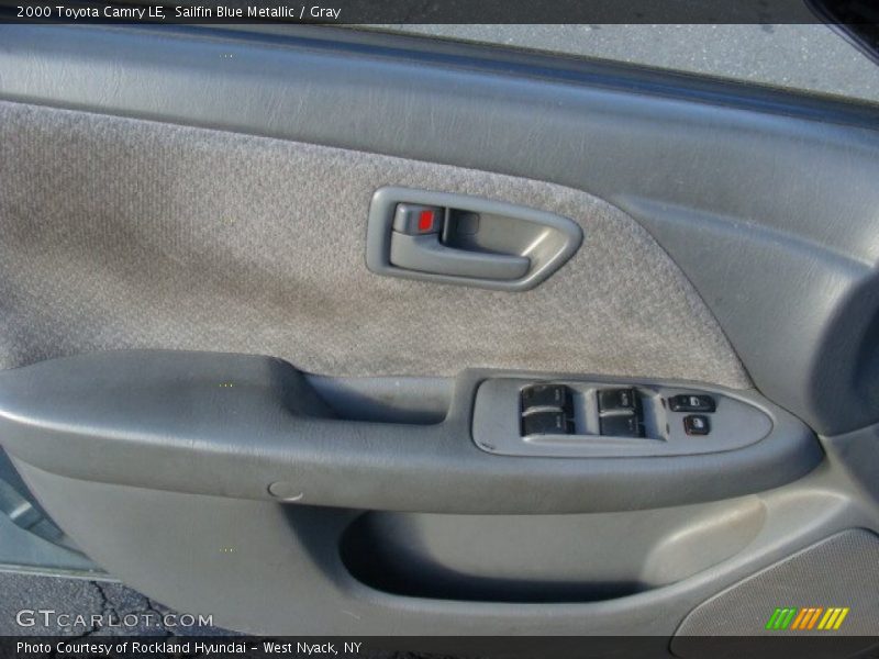 Sailfin Blue Metallic / Gray 2000 Toyota Camry LE