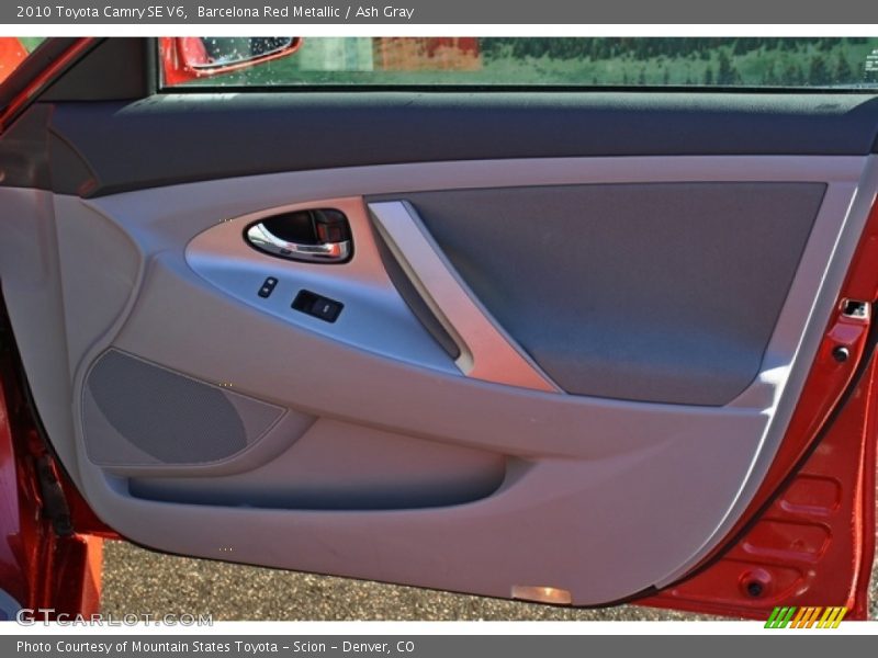 Barcelona Red Metallic / Ash Gray 2010 Toyota Camry SE V6