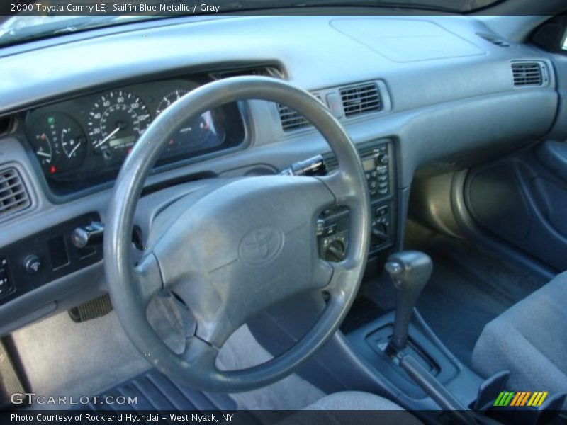 Sailfin Blue Metallic / Gray 2000 Toyota Camry LE