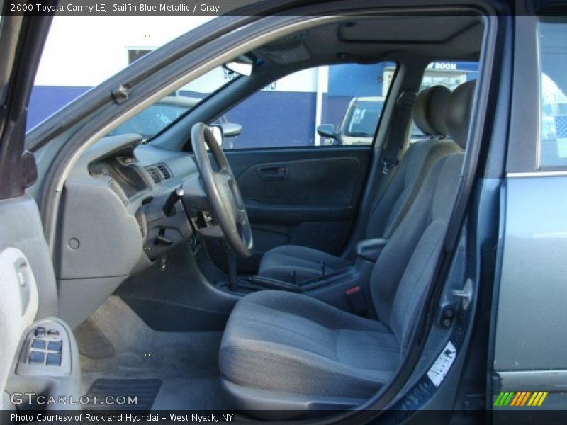 Sailfin Blue Metallic / Gray 2000 Toyota Camry LE