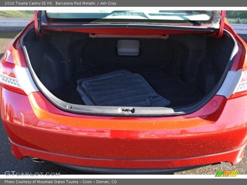 Barcelona Red Metallic / Ash Gray 2010 Toyota Camry SE V6