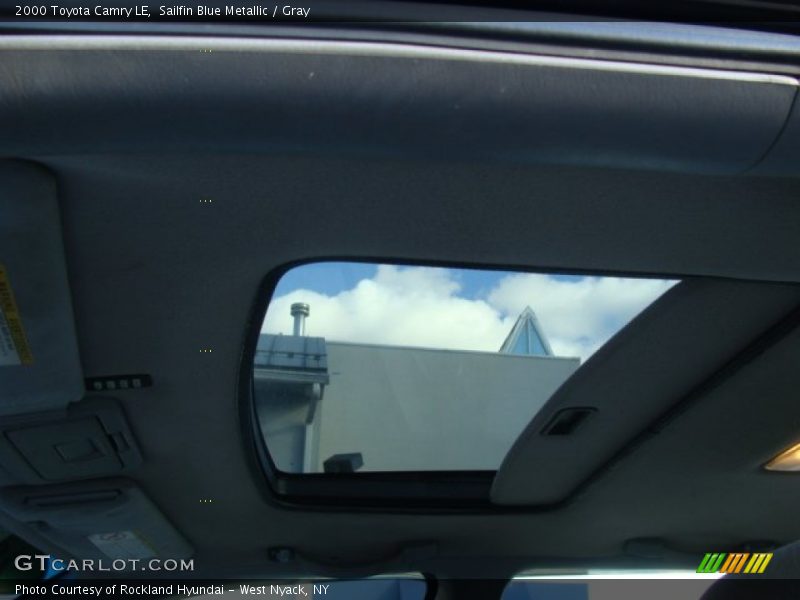 Sailfin Blue Metallic / Gray 2000 Toyota Camry LE