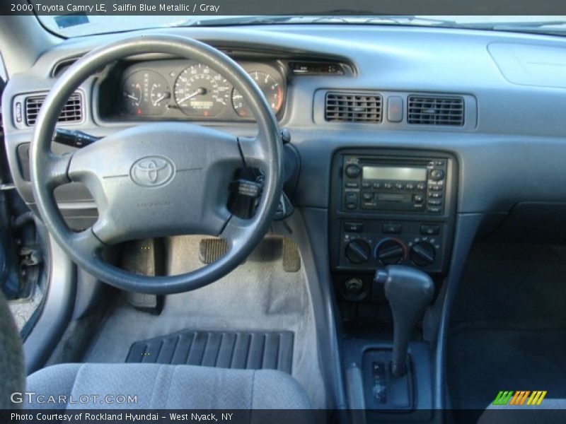 Sailfin Blue Metallic / Gray 2000 Toyota Camry LE