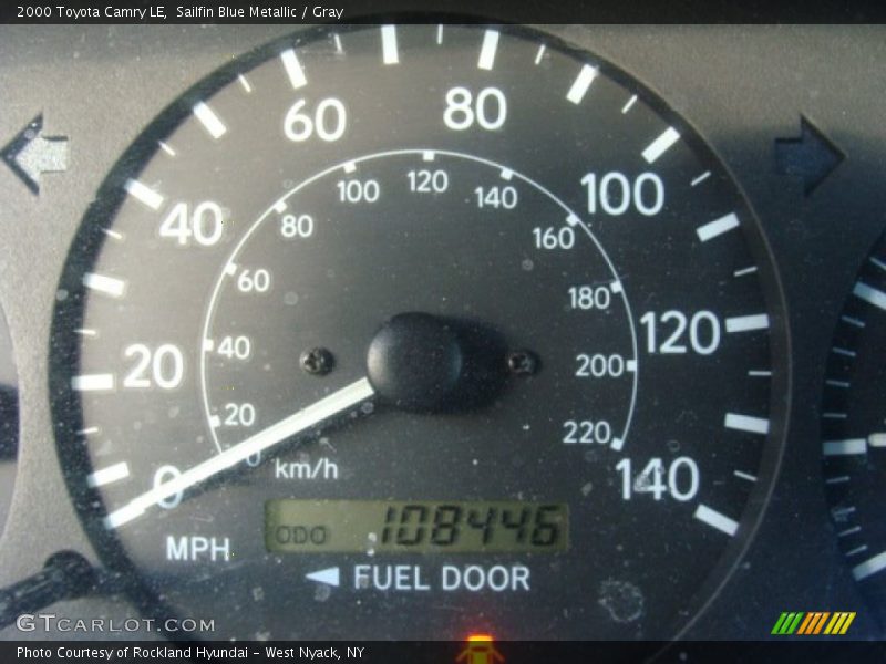 Sailfin Blue Metallic / Gray 2000 Toyota Camry LE
