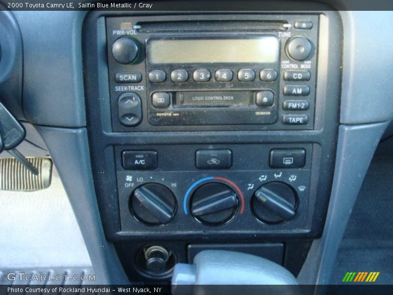 Sailfin Blue Metallic / Gray 2000 Toyota Camry LE