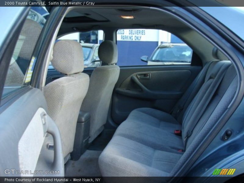 Sailfin Blue Metallic / Gray 2000 Toyota Camry LE