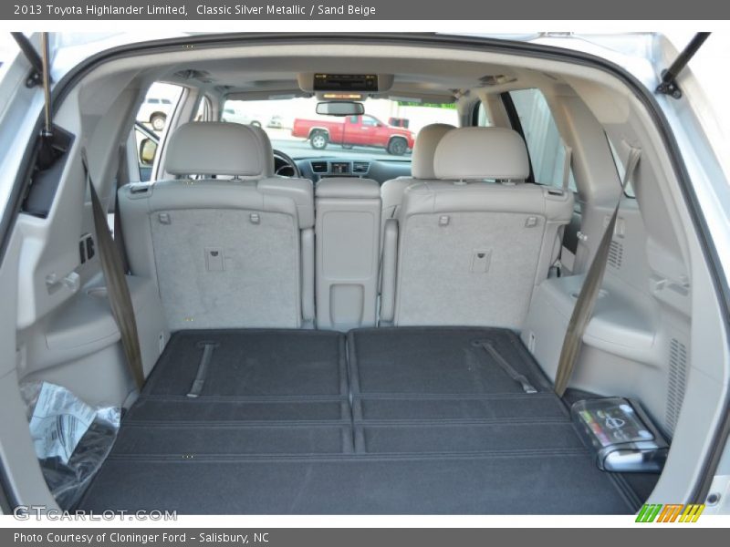 Classic Silver Metallic / Sand Beige 2013 Toyota Highlander Limited