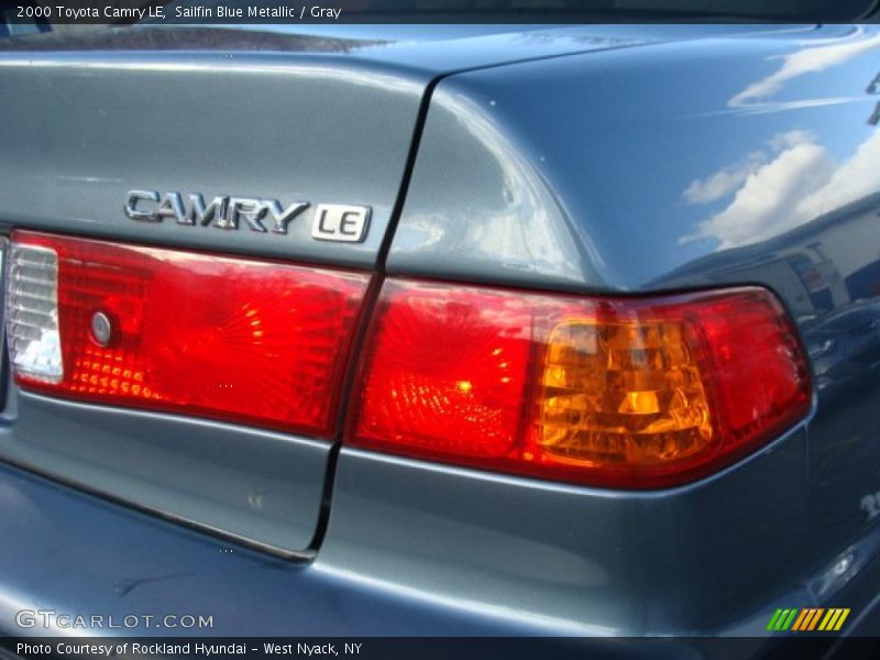 Sailfin Blue Metallic / Gray 2000 Toyota Camry LE