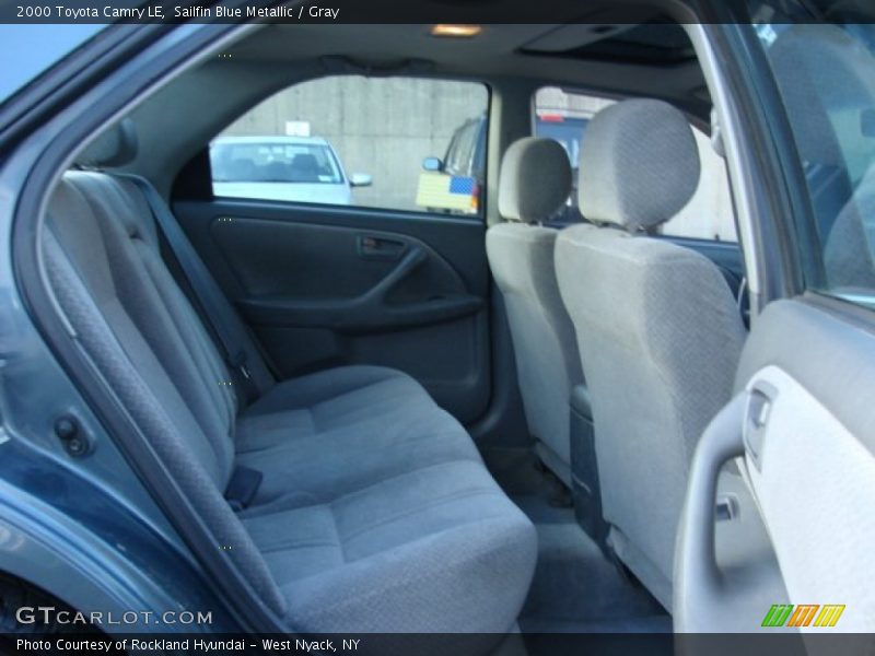 Sailfin Blue Metallic / Gray 2000 Toyota Camry LE
