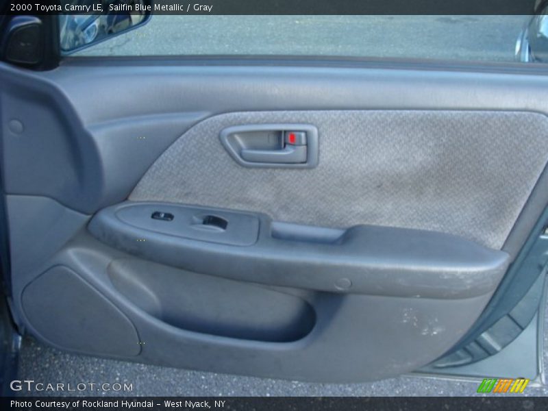 Sailfin Blue Metallic / Gray 2000 Toyota Camry LE
