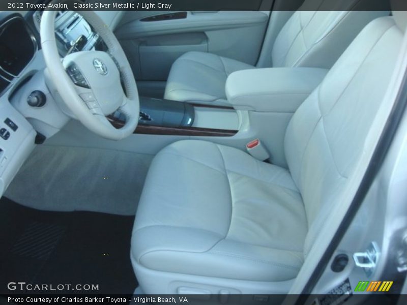 Classic Silver Metallic / Light Gray 2012 Toyota Avalon