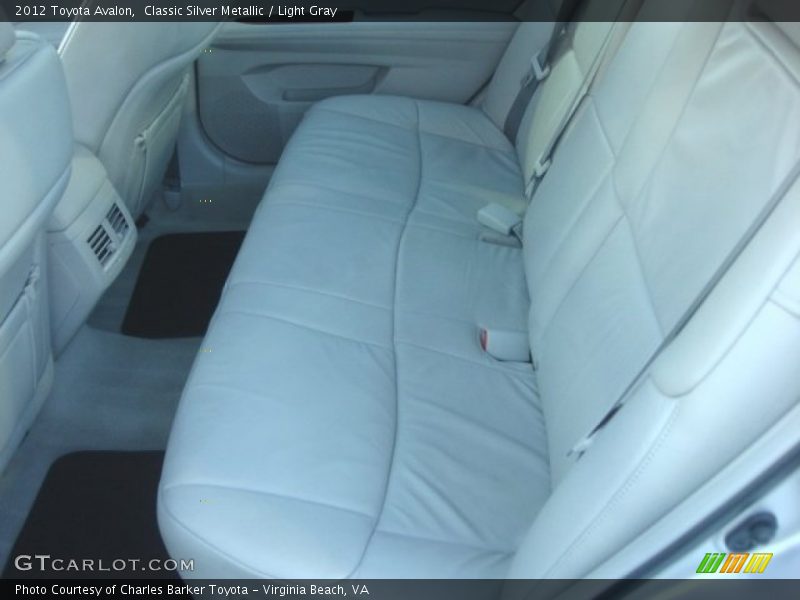 Classic Silver Metallic / Light Gray 2012 Toyota Avalon