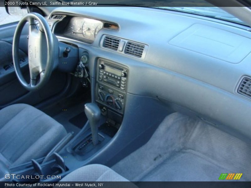 Sailfin Blue Metallic / Gray 2000 Toyota Camry LE