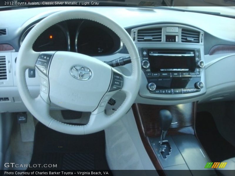 Classic Silver Metallic / Light Gray 2012 Toyota Avalon