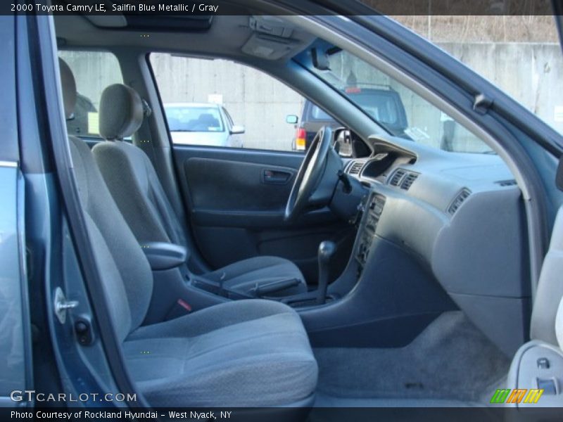Sailfin Blue Metallic / Gray 2000 Toyota Camry LE