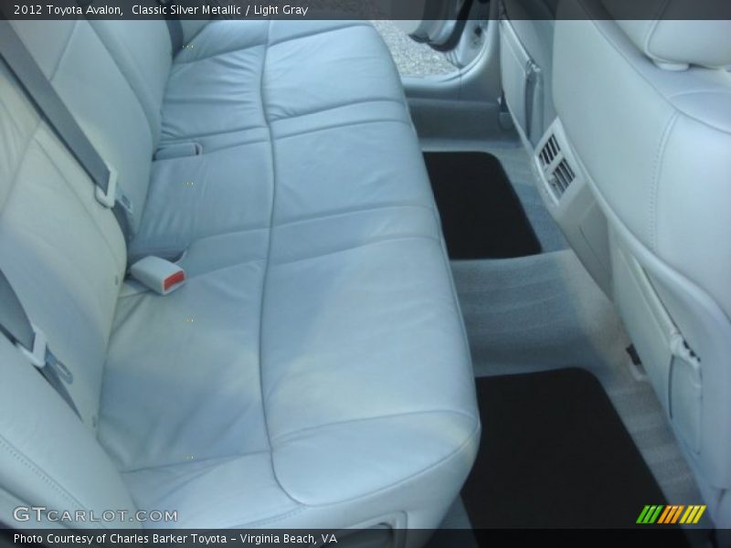 Classic Silver Metallic / Light Gray 2012 Toyota Avalon