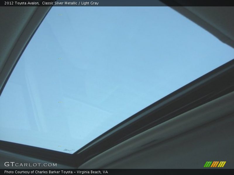 Classic Silver Metallic / Light Gray 2012 Toyota Avalon