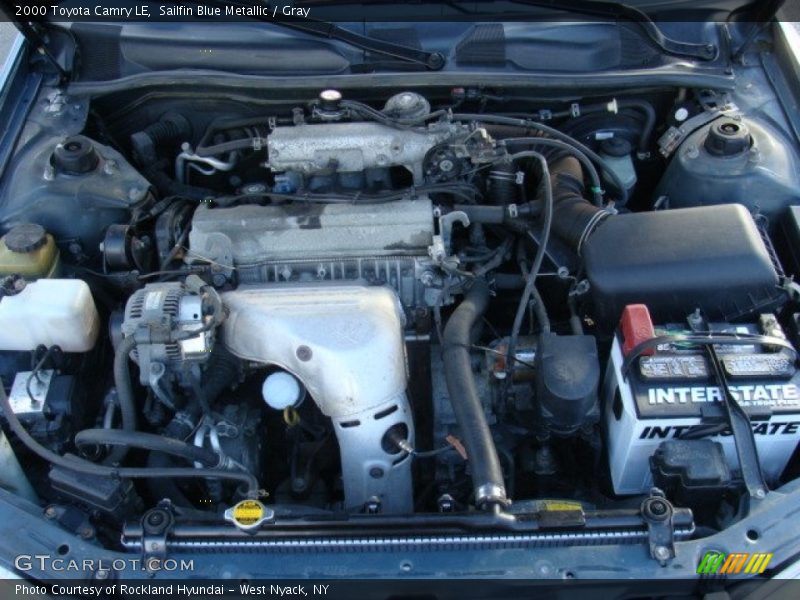 Sailfin Blue Metallic / Gray 2000 Toyota Camry LE