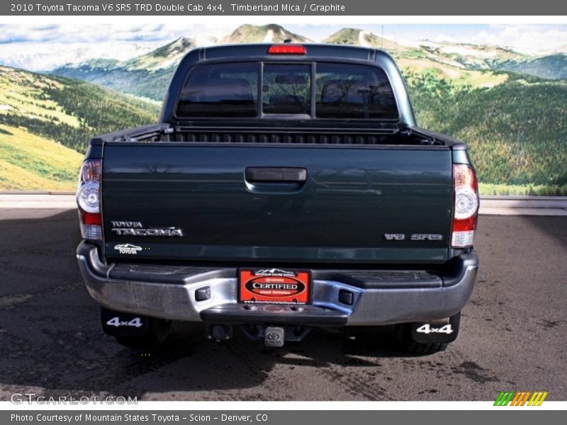 Timberland Mica / Graphite 2010 Toyota Tacoma V6 SR5 TRD Double Cab 4x4