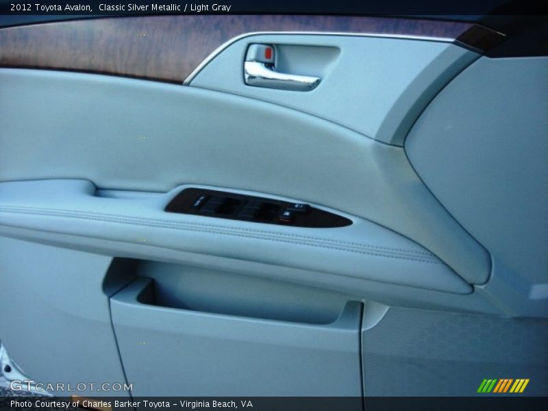 Classic Silver Metallic / Light Gray 2012 Toyota Avalon