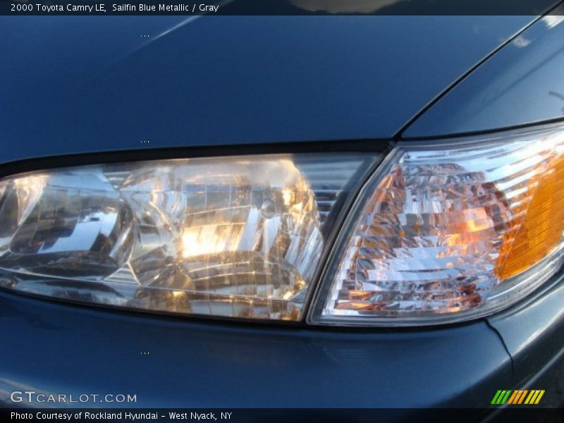 Sailfin Blue Metallic / Gray 2000 Toyota Camry LE