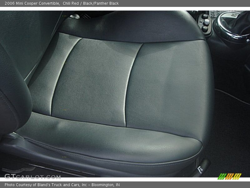 Chili Red / Black/Panther Black 2006 Mini Cooper Convertible