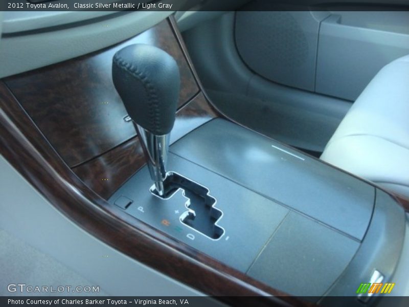 Classic Silver Metallic / Light Gray 2012 Toyota Avalon