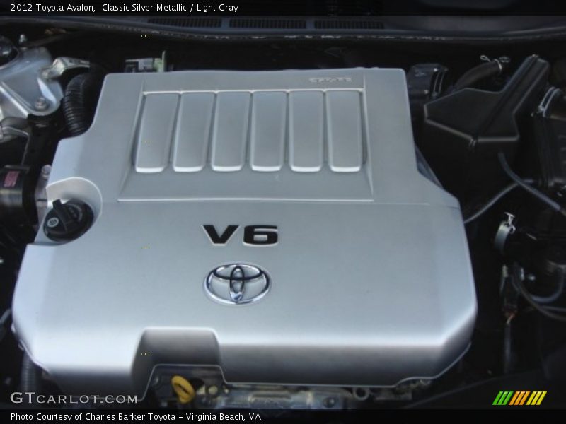 Classic Silver Metallic / Light Gray 2012 Toyota Avalon