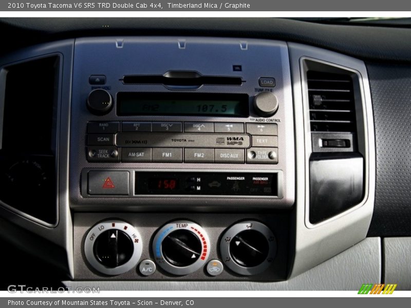 Timberland Mica / Graphite 2010 Toyota Tacoma V6 SR5 TRD Double Cab 4x4