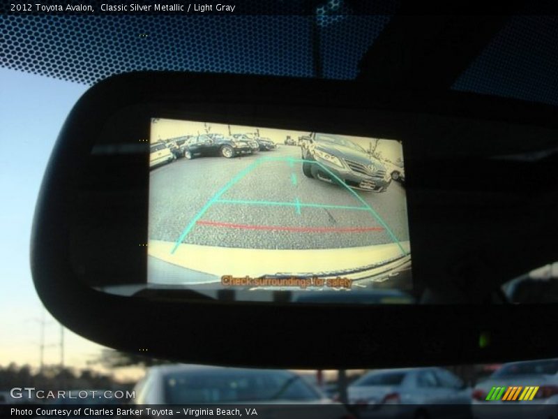 Classic Silver Metallic / Light Gray 2012 Toyota Avalon