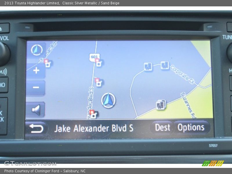 Classic Silver Metallic / Sand Beige 2013 Toyota Highlander Limited