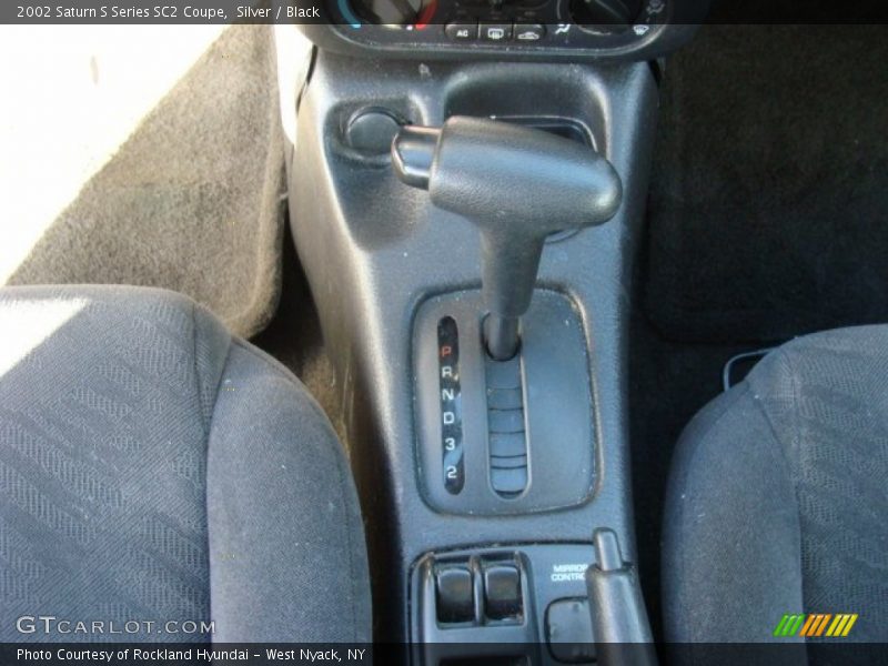 Silver / Black 2002 Saturn S Series SC2 Coupe