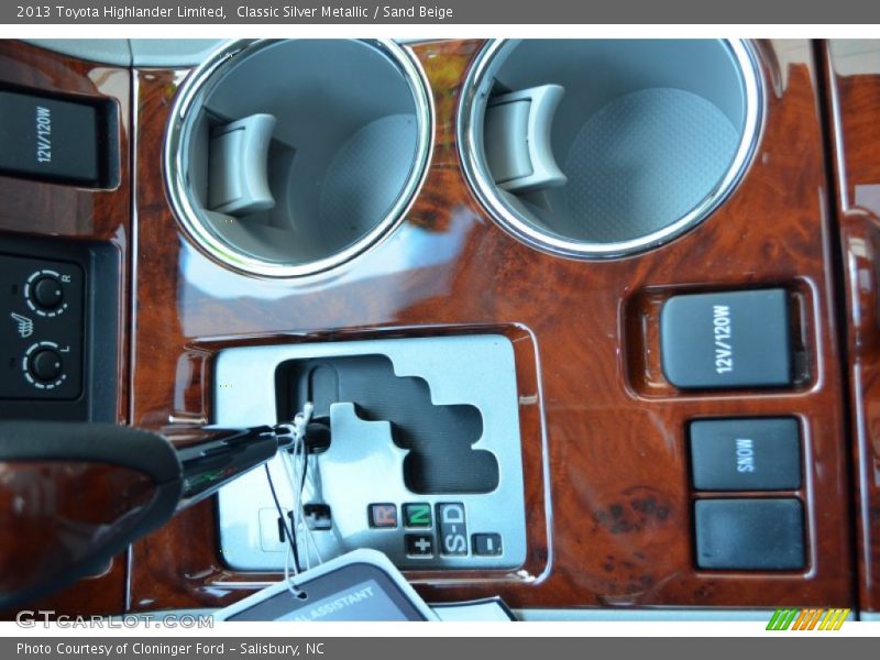 Classic Silver Metallic / Sand Beige 2013 Toyota Highlander Limited